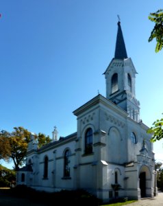 Kosciol sw Marcina w Laszczynie z tylu