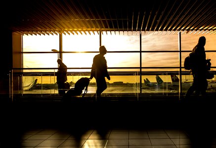 Traveler passenger person photo