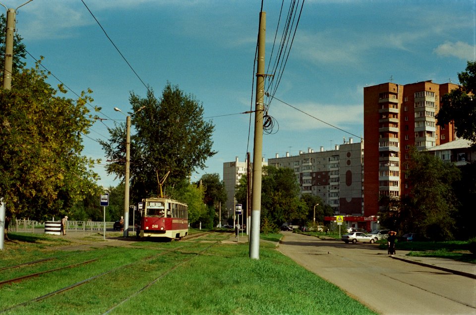 Krasnoyarsk tram 246 2020-08
