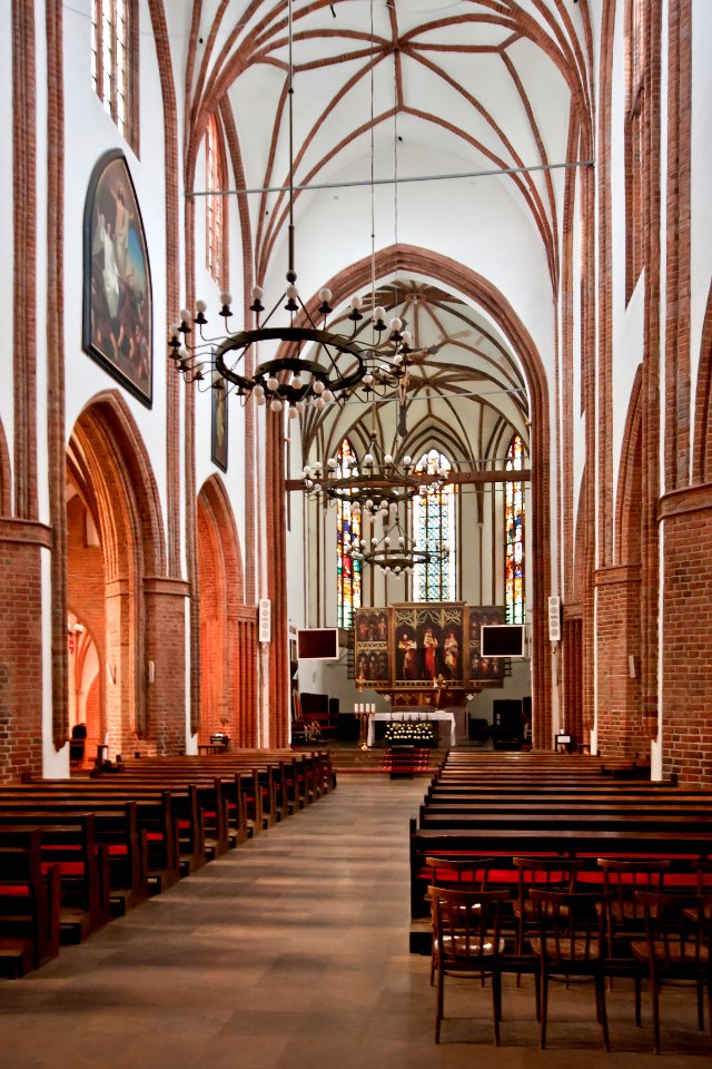 Koszalin Cathedral interior