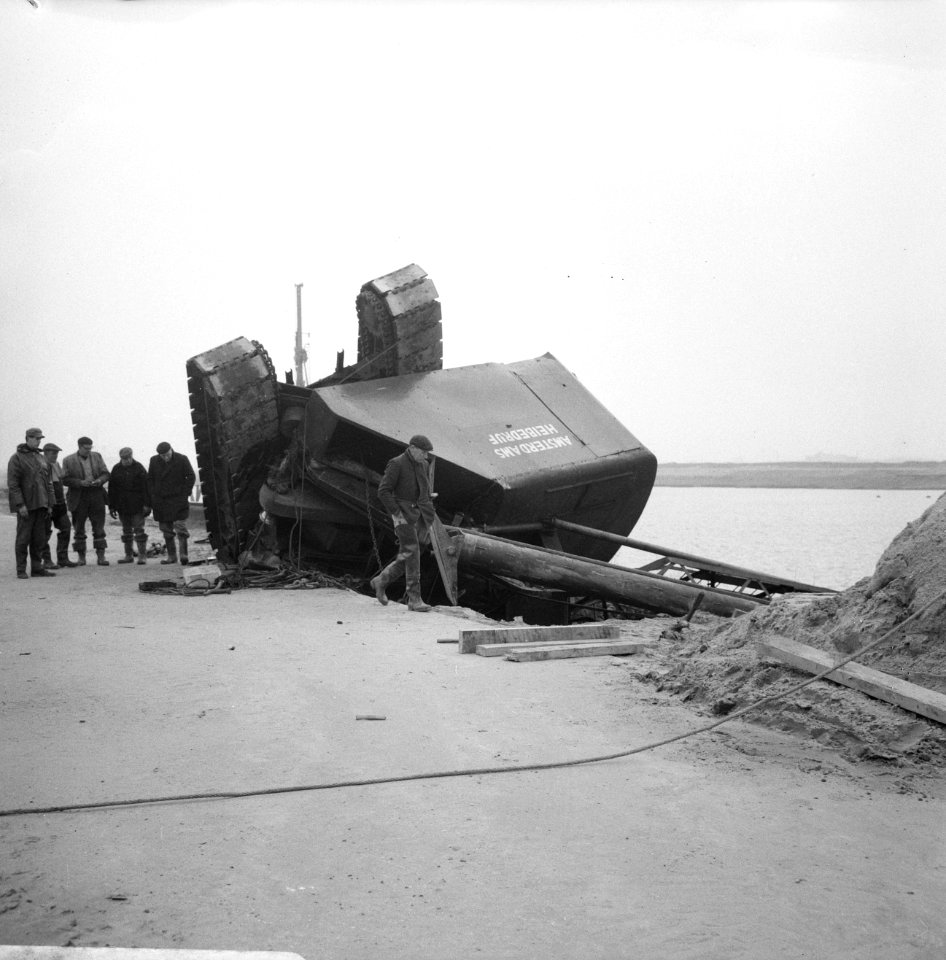 Kraan omgevallen aan de Hornweg, Bestanddeelnr 920-1472