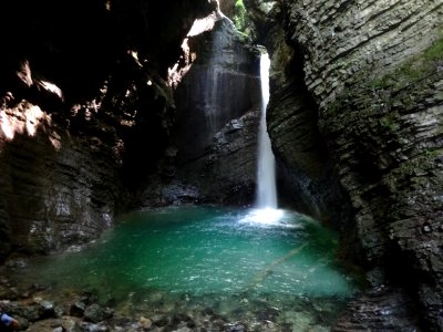 Kozjak falls Kobarid