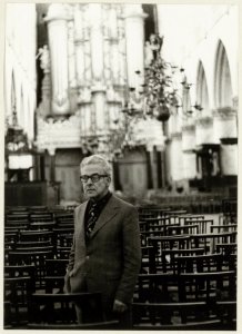 Koster D. Vennik in de Grote of St. Bavokerk. NL-HlmNHA 54003817