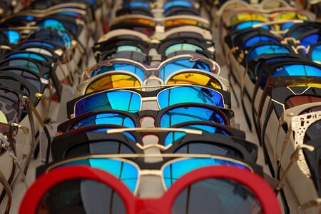 Sun protection eye protection glasses photo