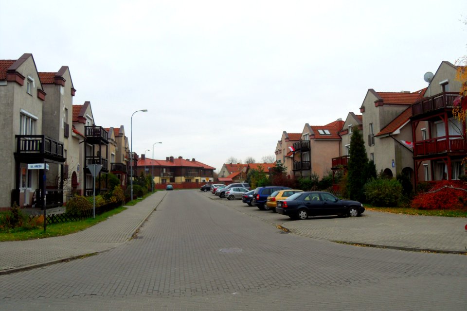Kowale (powiat gdański) ulica Posejdona