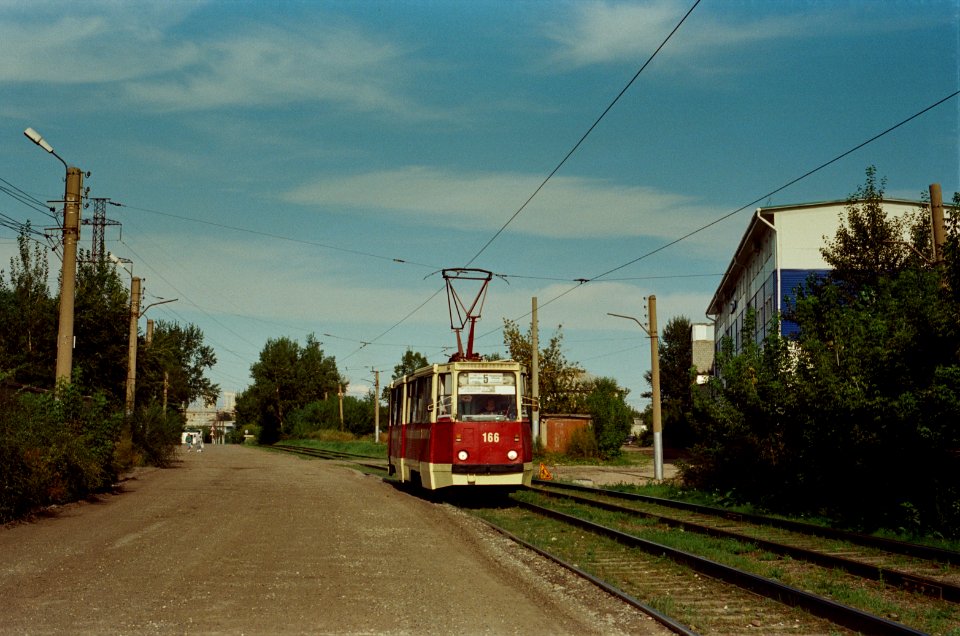 Krasnoyarsk tram 166 2020-08