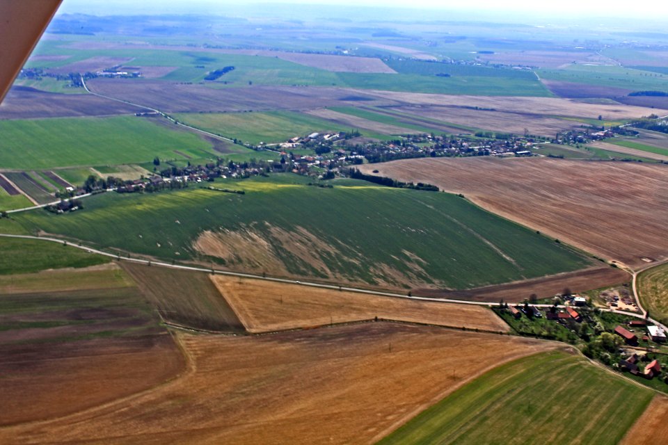 Králova Lhota from air K2-4