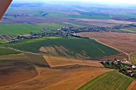 Králova Lhota from air K2-4