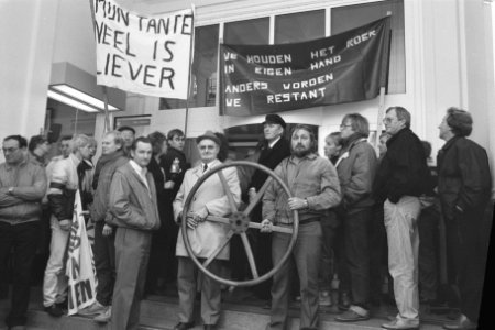 Kort geding binnenschippers in Rotterdam, Bestanddeelnr 934-1247