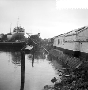 Kraan stort neer bij Capelle aan de IJssel, Bestanddeelnr 912-7294