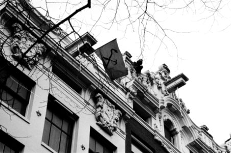 Kraakpanden aan de Keizersgracht 242 252 Krakersvlag, Bestanddeelnr 930-6313