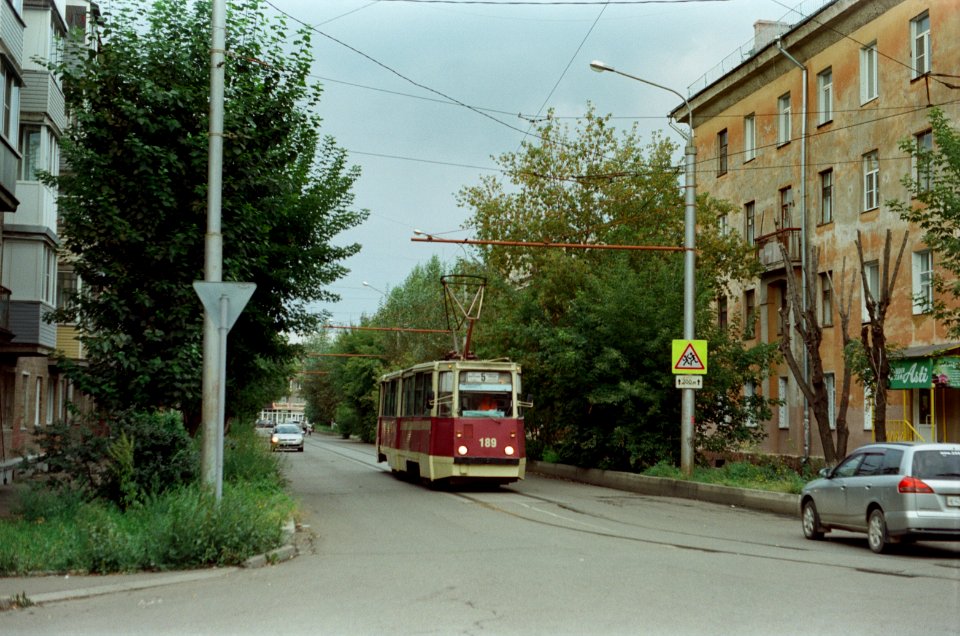 Krasnoyarsk tram 189 2020-08