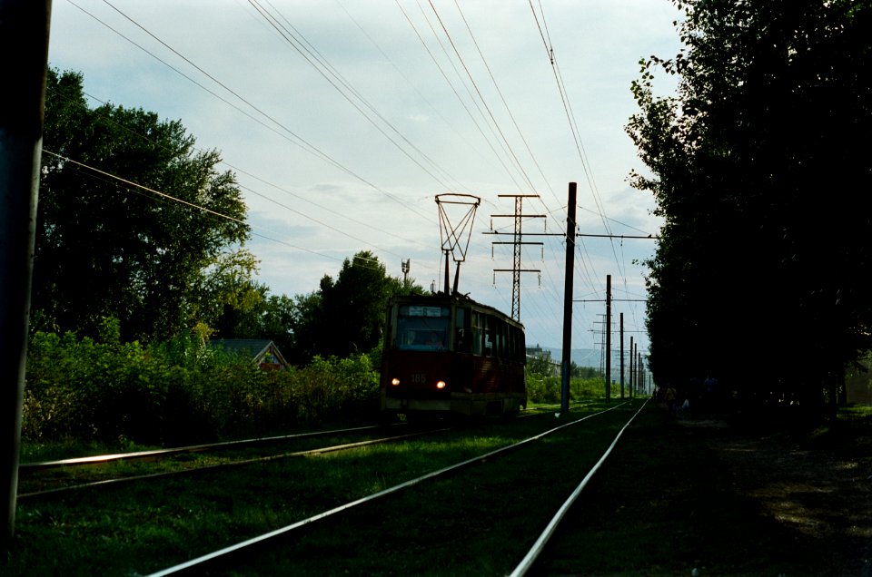 Krasnoyarsk tram 185 2020-08