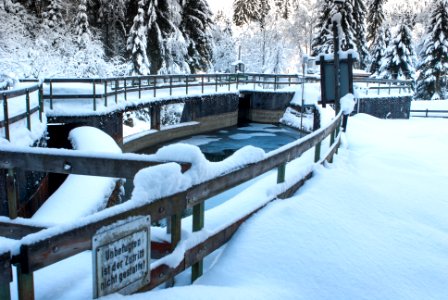 Kraftwerkswehr beim Weerbach
