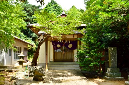 Kou-jinja (Iki), haiden