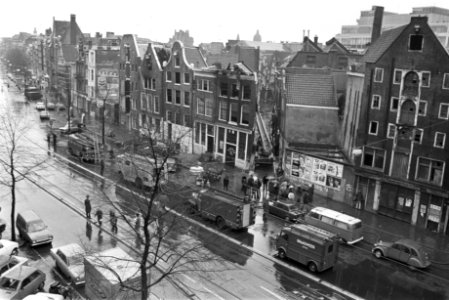 Kraakpanden aan NZ Voorburgwal te Amsterdam uitgebrand, Bestanddeelnr 927-5819