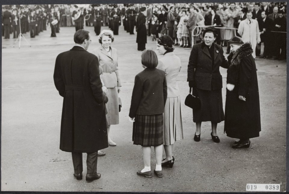 Koninklijk huis, prinsessen, koninginnen, prinsen, Wilhelmina, prinses, Bestanddeelnr 019-0389