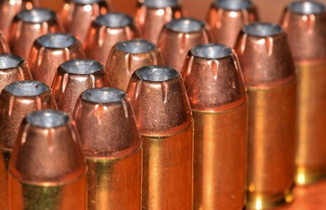 Brass cartridges caliber photo