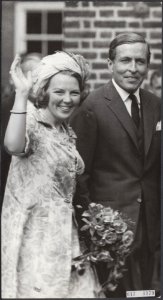 Koninklijk huis, prinsessen, prinsen, portretten, verlovingen, Beatrix, prinses,, Bestanddeelnr 017-1179