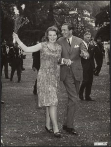 Koninklijk huis, prinsessen, prinsen, portretten, verlovingen, Beatrix, prinses,, Bestanddeelnr 017-1089