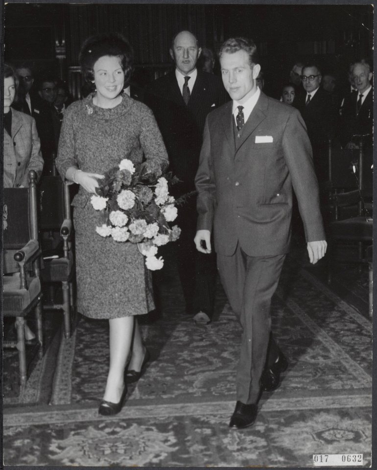 Koninklijk huis, prinsessen, openingen, congressen, ministers, Beatrix, prinses,, Bestanddeelnr 017-0632