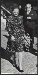 Koninklijk huis, prinsessen, openingen, Hoppener RGa, Margriet, prinses, Room, Bestanddeelnr 018-1369