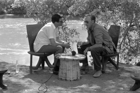 Koninklijk paar in Ethiopie, Koningin Juliana en Prins Bernhard kampeerden 3 dag, Bestanddeelnr 922-0759