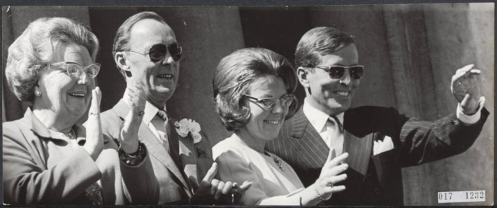 Koninklijk huis, prinsessen, prinsen, koninginnen, portretten, koninginnedag, Be, Bestanddeelnr 017-1232