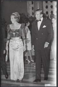 Koninklijk huis, prinsessen, prinsen, ontvangsten, galakleding, Beatrix, prinses, Bestanddeelnr 017-0858