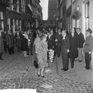 Koninklijke familie naar Tijl Uilenspiegel in Leiden, de Koninklijke familie, Bestanddeelnr 917-9256
