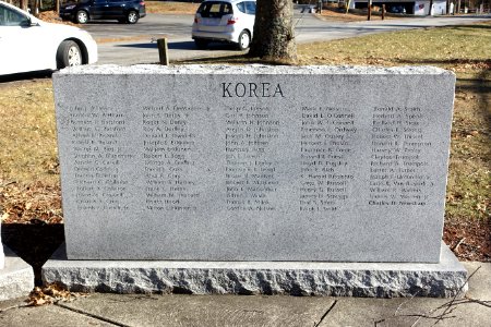 Korean War Memorial - Stow, Massachusetts - DSC08726 photo