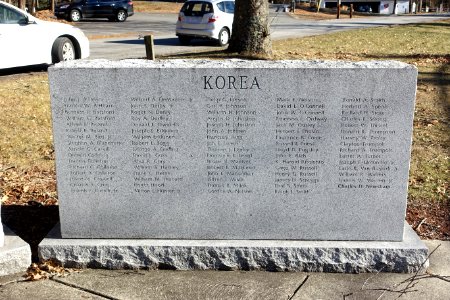 Korean War Memorial - Stow, Massachusetts - DSC08726
