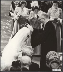 Koninklijk huis, prinsessen, prinsen, huwelijken, geestelijken, Beatrix, prinses, Bestanddeelnr 017-1066