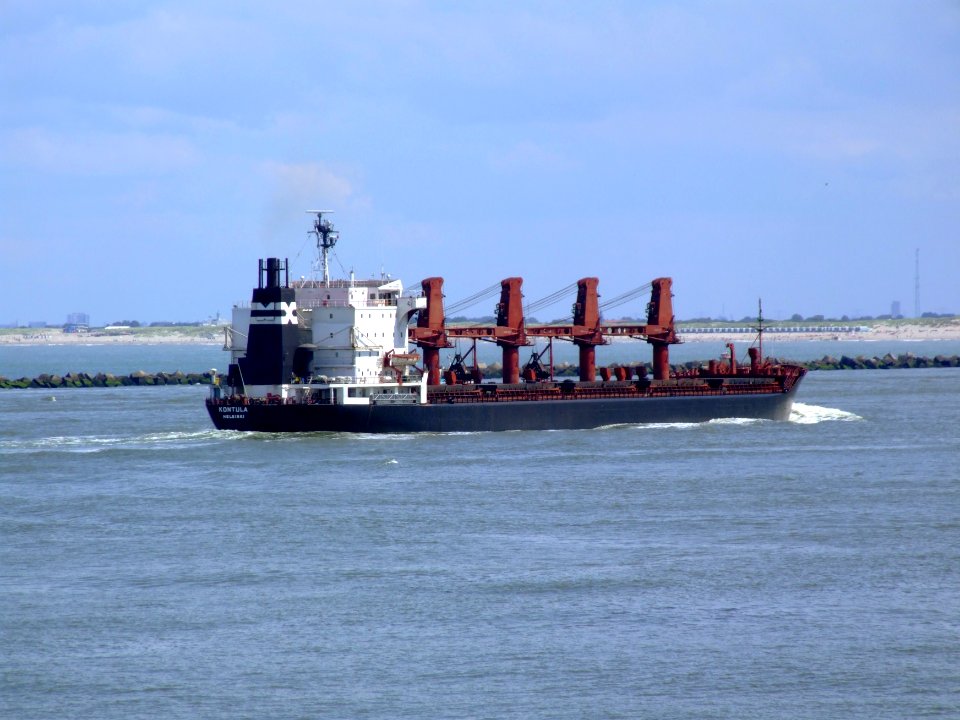 Kontula - IMO 7822378 p6 approaching Port of Rotterdam, Holland 08-Jul-2007