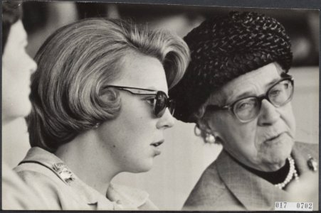 Koninklijk huis, prinsessen, portretten, tribunes, Armgard, prinses van Lippe-Bi, Bestanddeelnr 017-0702