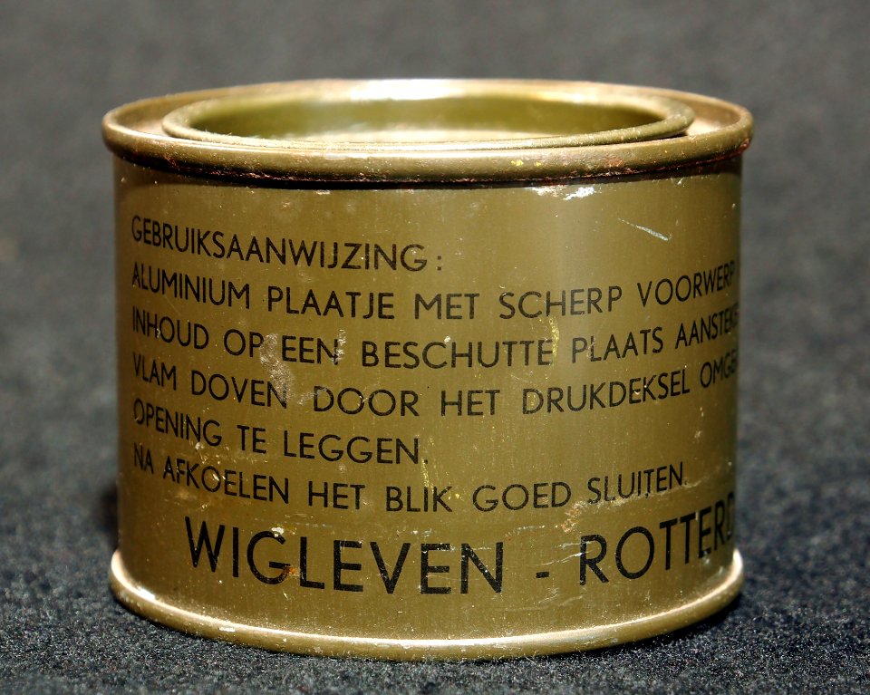 Koninklijke Landmacht verwarmingsblik, Wigleven - Rotterdam, foto2