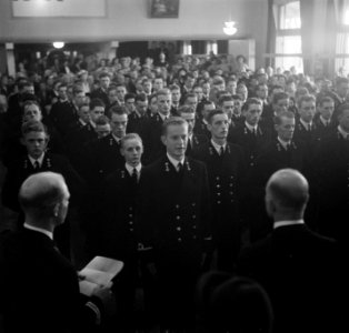 Koninklijk Instituut voor de Marine te Den Helder. Beediging officieren, Bestanddeelnr 904-1867