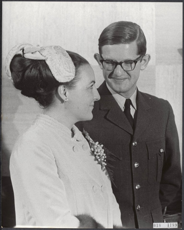 Koninklijk huis, prinsessen, ondertrouw, Margriet, prinses, Bestanddeelnr 018-1189