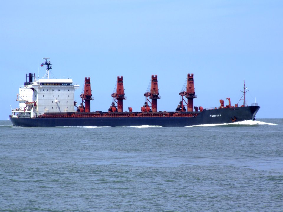 Kontula - IMO 7822378 p2 approaching Port of Rotterdam, Holland 08-Jul-2007