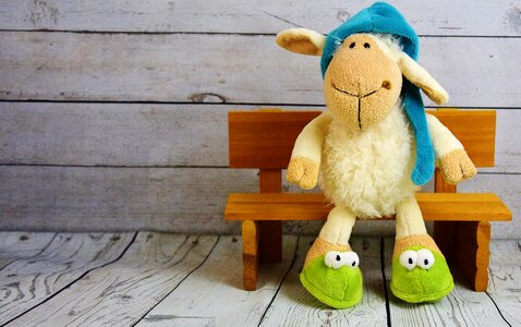 Slippers teddy bear stuffed animal