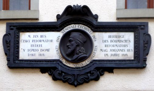 Konstanz, Tafel am Hus-Haus, 3 photo