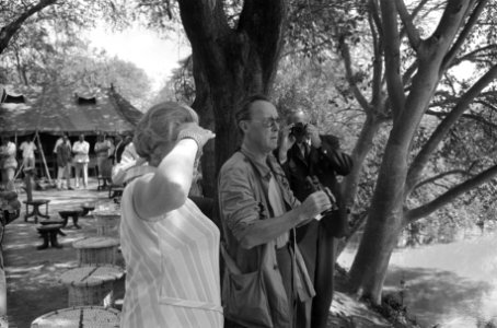 Koninklijk paar in Ethiopie, Koningin Juliana en Prins Bernhard kampeerden 3 dag, Bestanddeelnr 922-0757