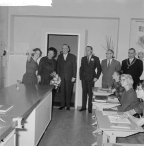 Koninklijk paar bezoekt Cartesiuslyceum, Bestanddeelnr 913-4819