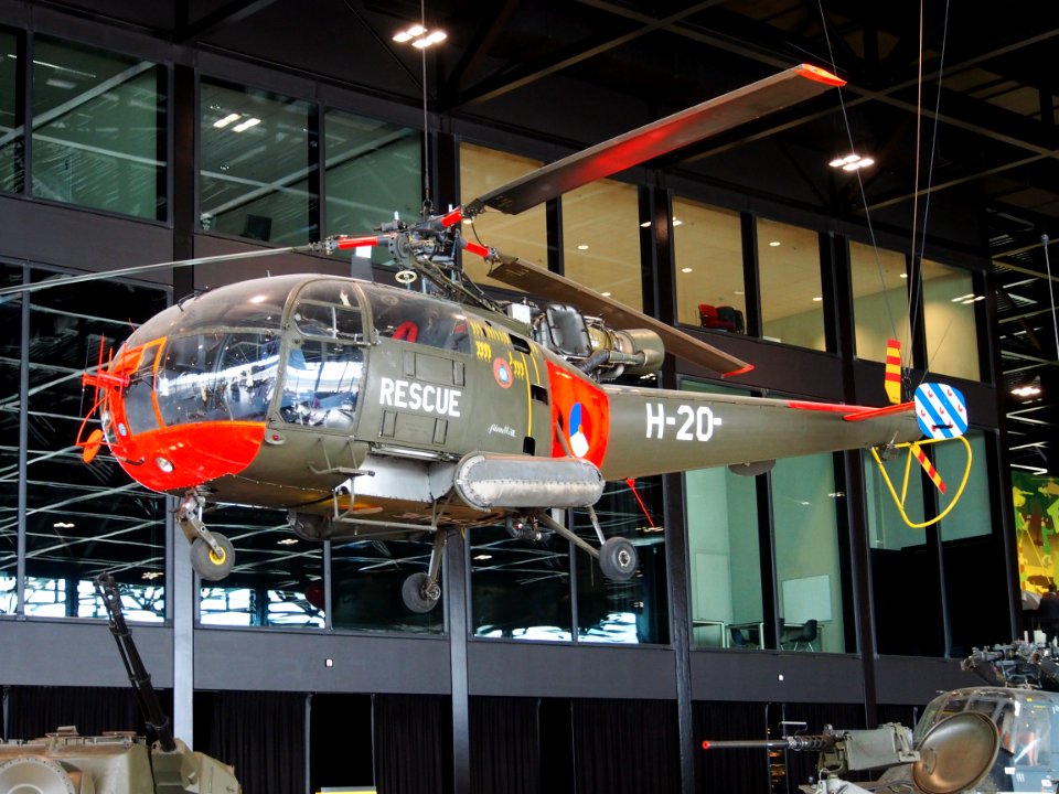 Koninklijke Luchtmacht, Alouette 3, H-20, Nationaal Militair Museum, Soesterberg pic1