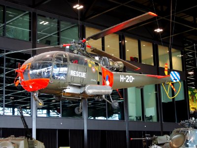 Koninklijke Luchtmacht, Alouette 3, H-20, Nationaal Militair Museum, Soesterberg pic1