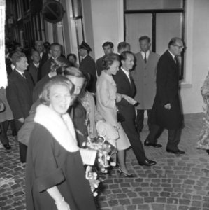 Koninklijke familie naar Tijl Uilenspiegel in Leiden, de Koninklijke familie, Bestanddeelnr 917-9253