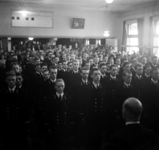 Koninklijk Instituut voor de Marine te Den Helder. Beediging officieren, Bestanddeelnr 904-1864
