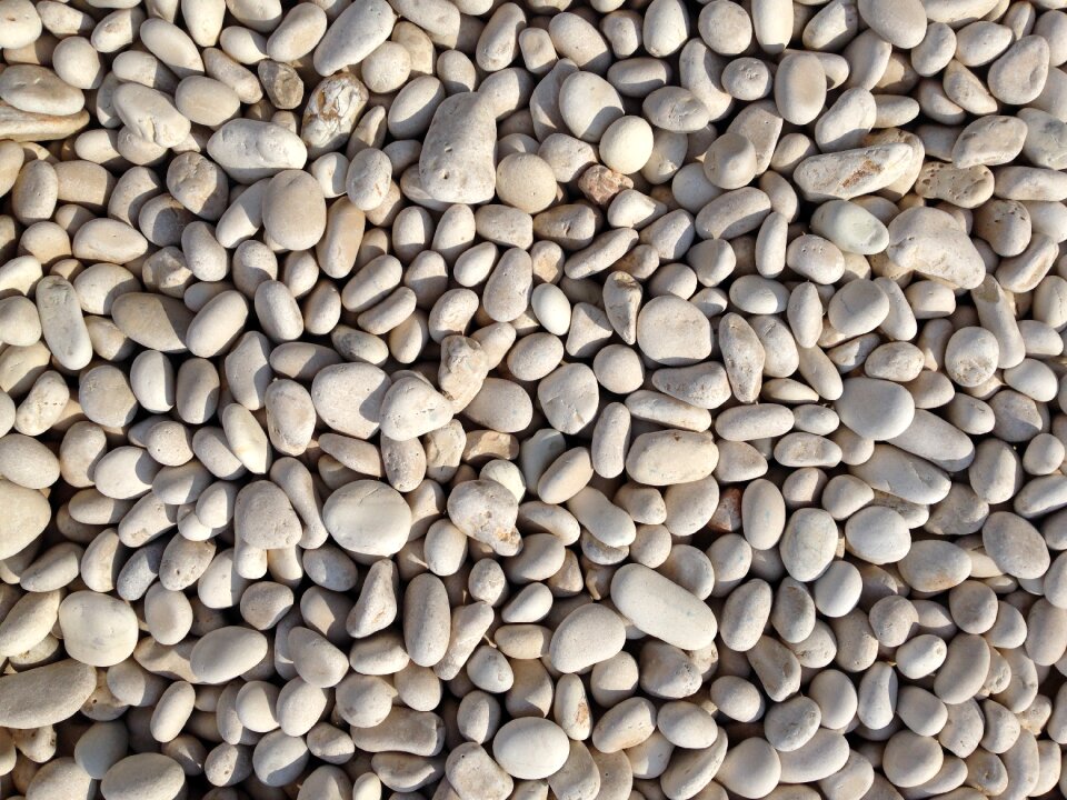 Color beach stone