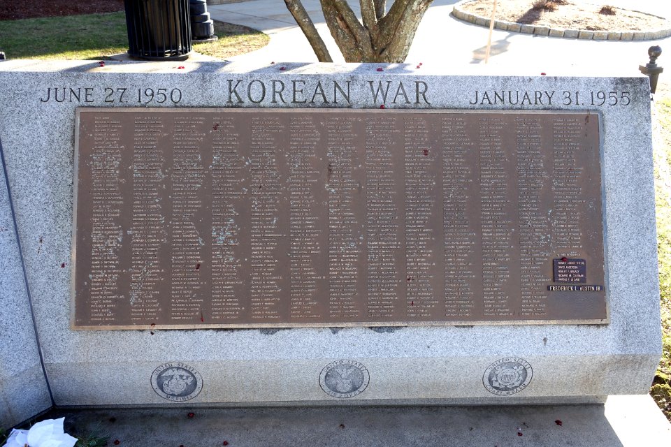 Korean War Memorial - Stoneham, MA - DSC09469