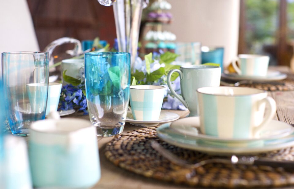 Coffee invite glass